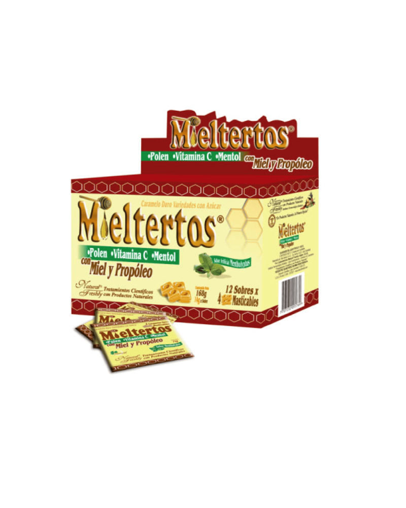 Mieltertos Pastillas Masticables X 12 Sobres
