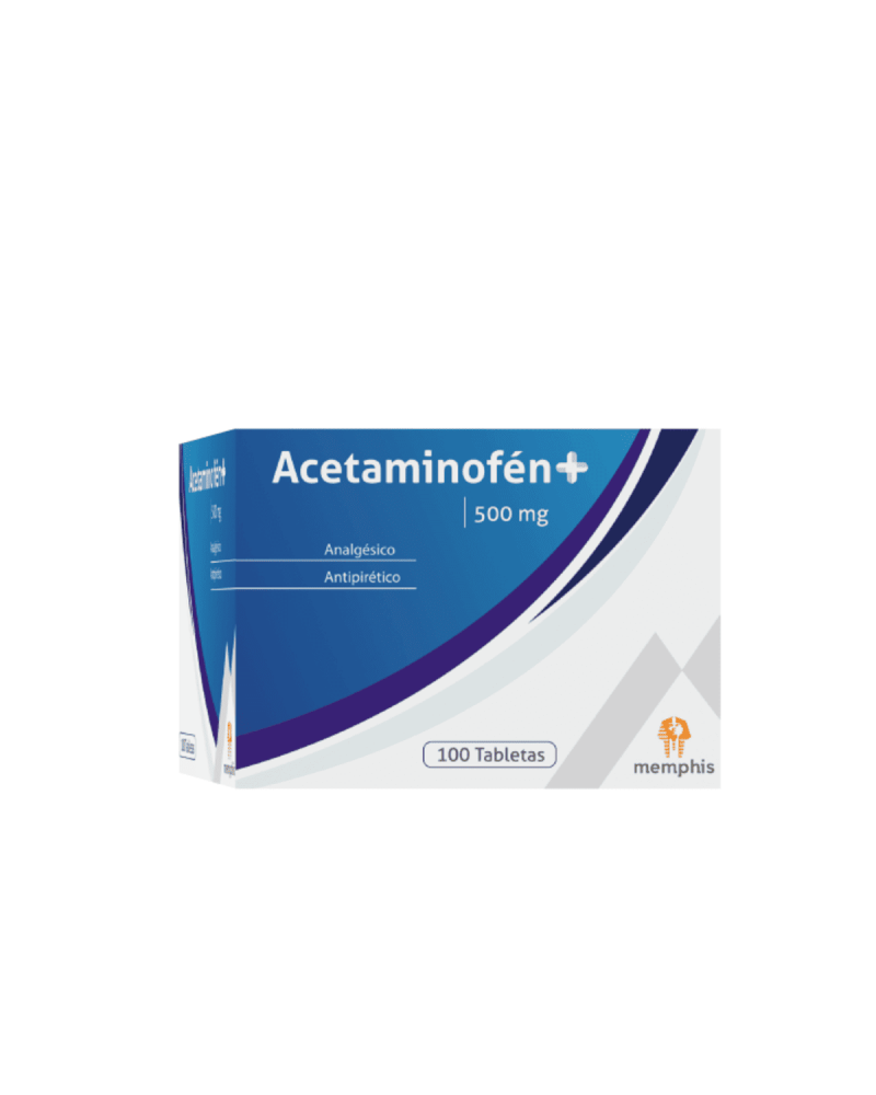 Acetaminofen Tabletas X100